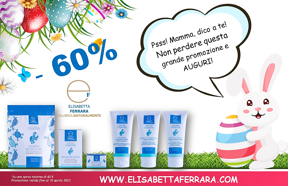 Pasqua Mamma & Baby – Linea Baby Caretta al 60%